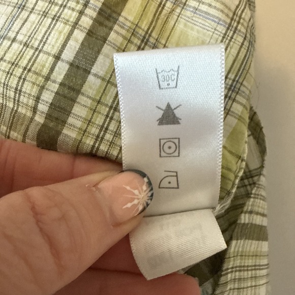 Exofficio Short Sleeve Zip Pocket Plaid Snap Button Shirt Men's  XXL Outdoor - Picture 7 of 10